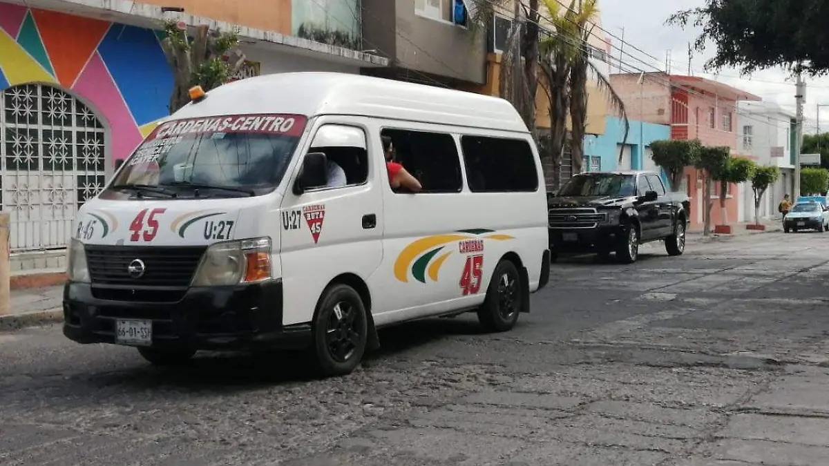 ruta transporte público Tehuacàn